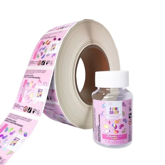 Custom juice bottle label printing service