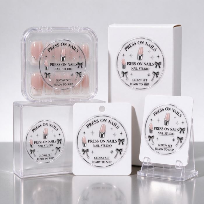 Custom 3D UV DTF Silver Foil Transfer Stickers