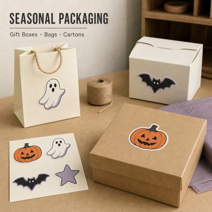 Custom Halloween Sticker Sheets For Holiday Gift Packaging And Craft Decoration suppliers