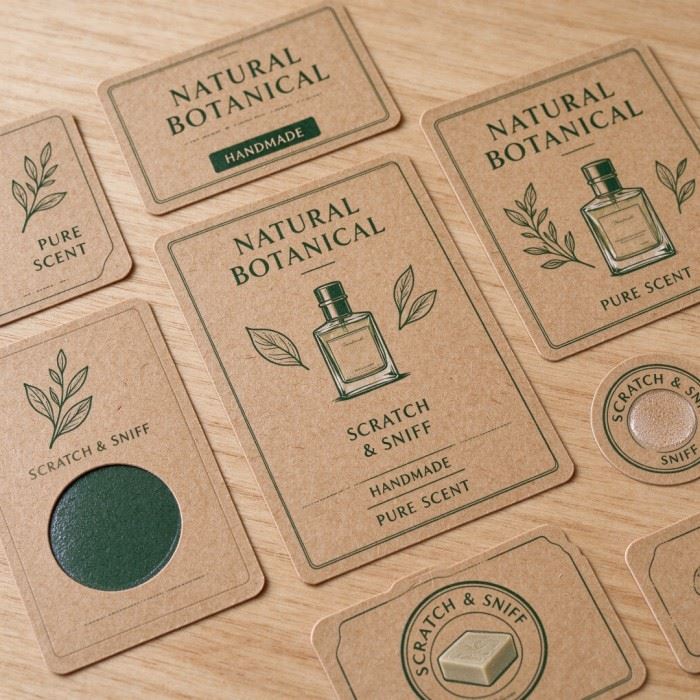 Custom Kraft Paper Scented Soap Labels suppliers