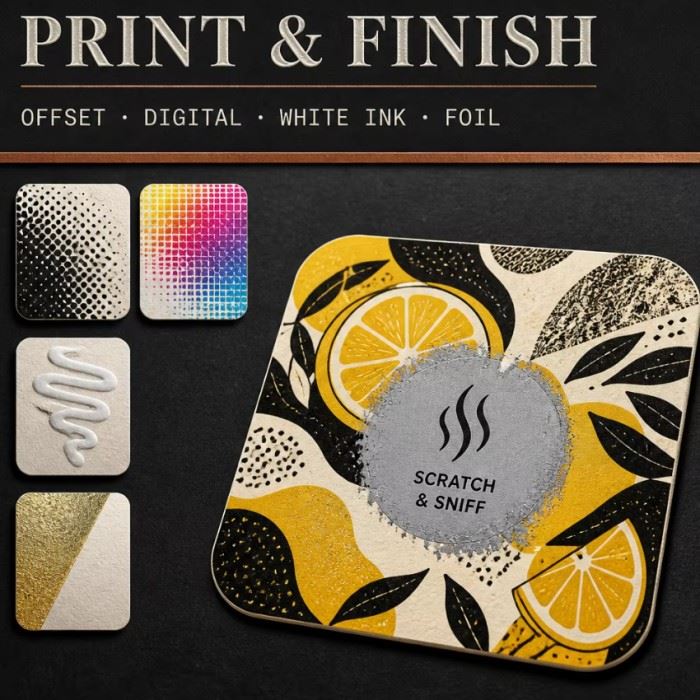 Custom Scratch And Sniff Food Packaging Labels For Chocolate Boxes And Gourmet Gifts price