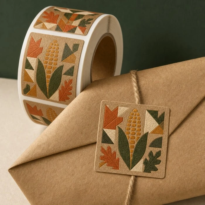 Custom Thanksgiving Seal Stickers suppliers