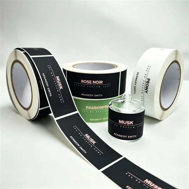 Personalized Waterproof PVC Custom Beauty Adhesive Tags factory
