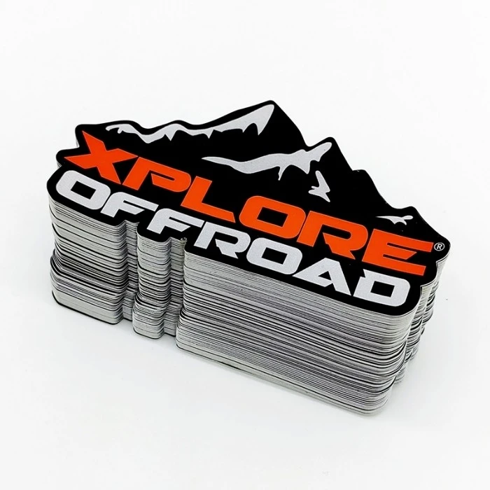 Scratch resistant stickers for premium product packaging