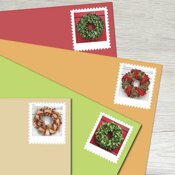 holiday envelope stickers holiday envelope stickers