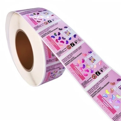 Custom Candy Labels – Waterproof Food Packaging Stickers For Candy & Confectionery