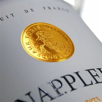 Custom Printed Brand Logo Wine Bottle Packaging Labels Self-Adhesive Roll Labels