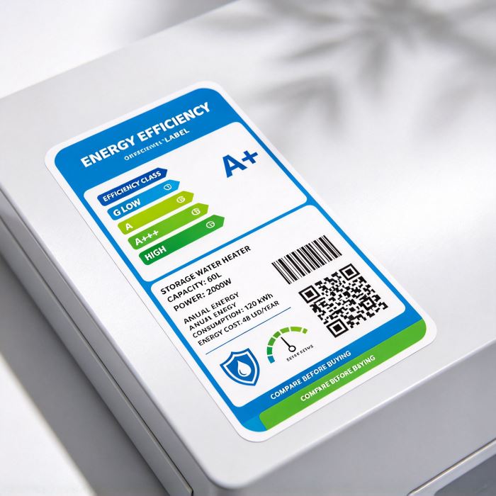Water Heater Energy Efficiency Labels