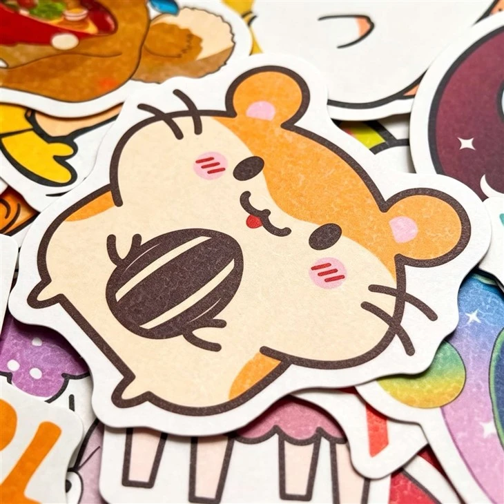 Premium Custom Waterproof Vinyl Printed Stickers suppliers
